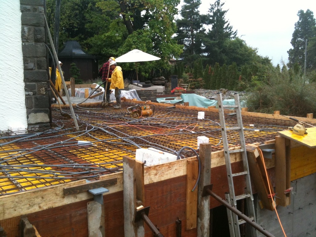 Agrandissement à Villeneuve et garage préfabriqué