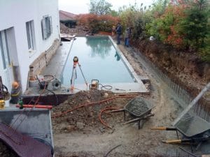 Transformation d'une villa et création d'une piscine - Villeneuve